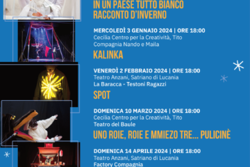 locandina rassegna teatrale scintille